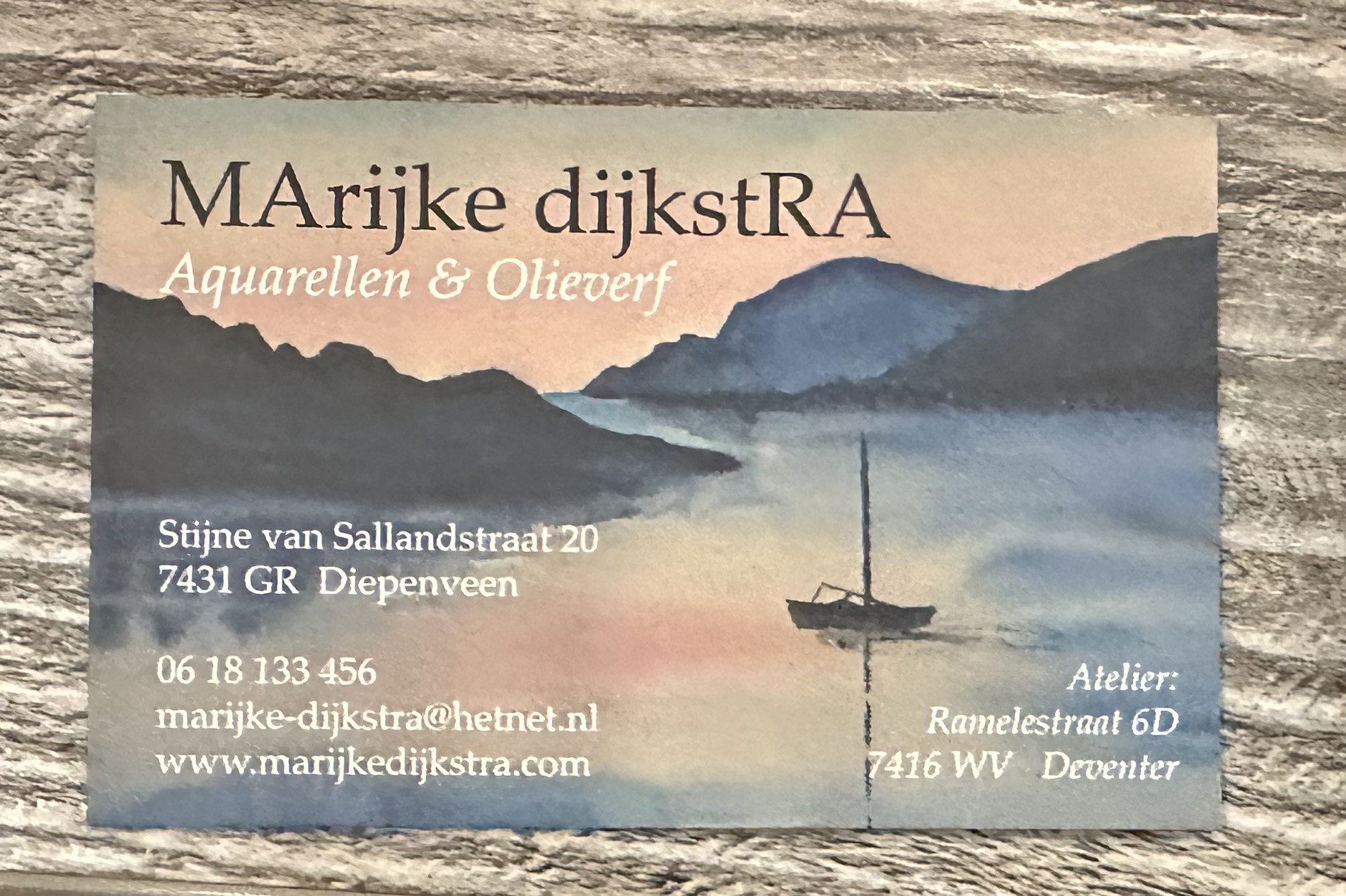 2024 april – Afdelingsavond met Marijke Dijkstra. Zij vertelt over Etty Hillesum. Na de pauze toont Marijke haar schilderwerk waarin ze geïnspireerd werd door de levensmoed en solidariteit van Etty.