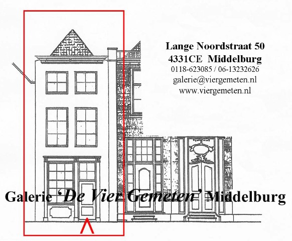 Galerie ‘DE Vier Gemeten’ Middelburg