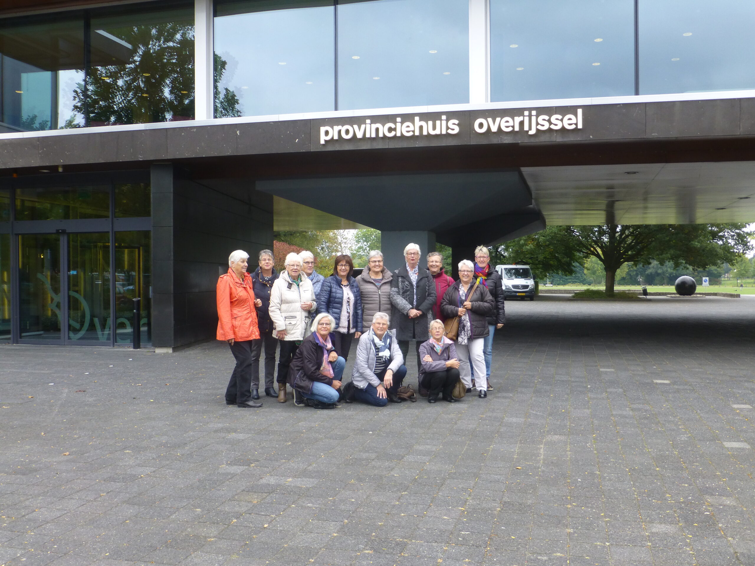 Bezoek provinciehuis Overijssel in Zwolle 2016