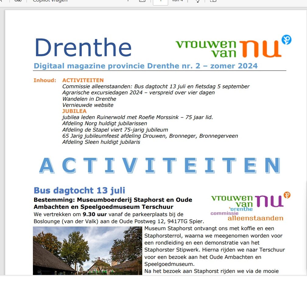 Digitaal Magazine Drenthe 2024-2