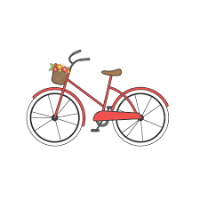 Fietsen.