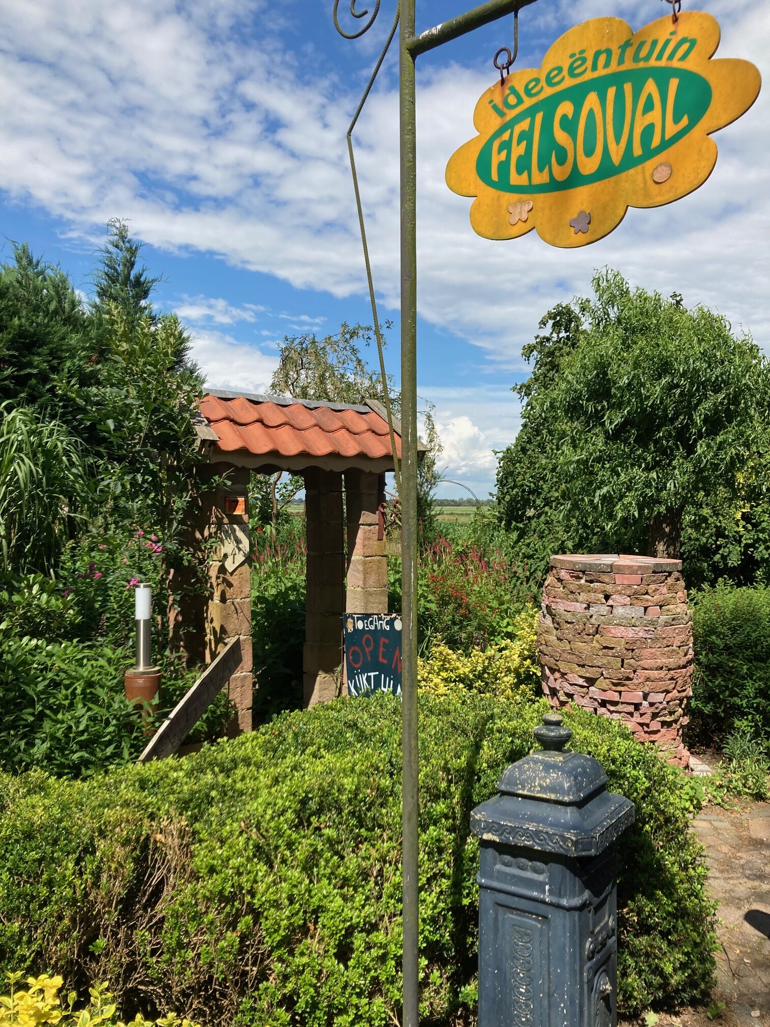 Tuinbezoek Felsoval Onstwedde 16-7-2024