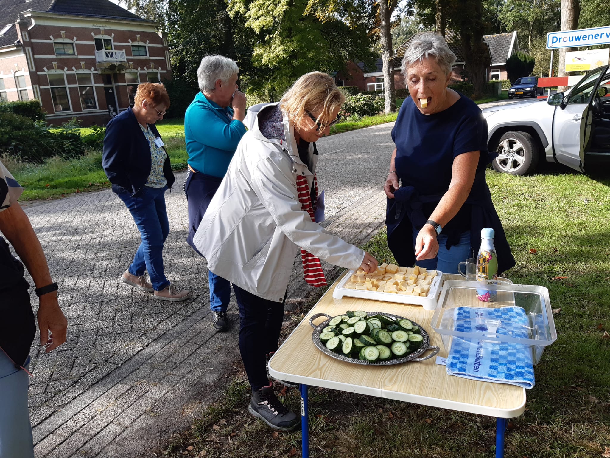 12 september  2024 wandelen door de georganiseerde afd. Gasselternijveen