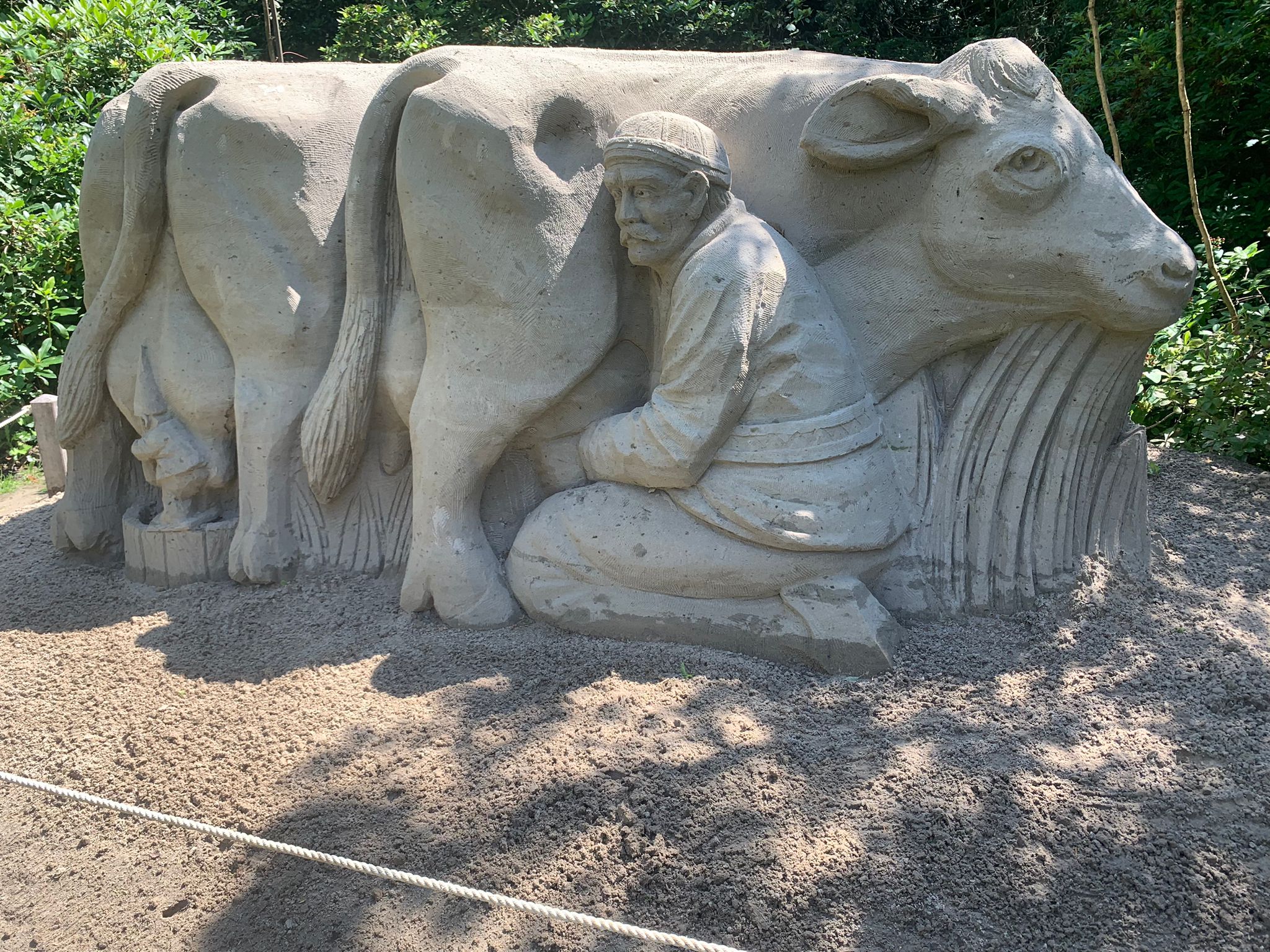 Cultura bij Zandsculpturen te Diepenheim