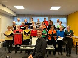 Zangvereniging  “Amicitia” uit Wamel verzorgde een mooie avond met een uitgebreid repertoire.