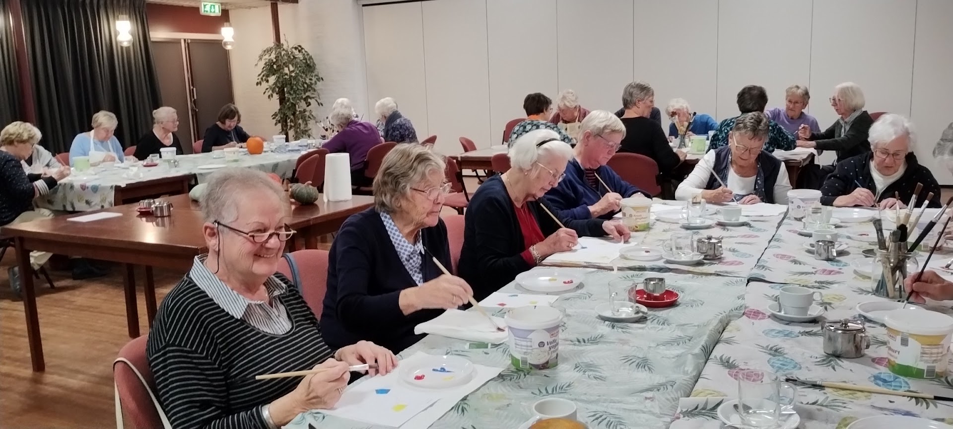 Workshop schilderen met acryl