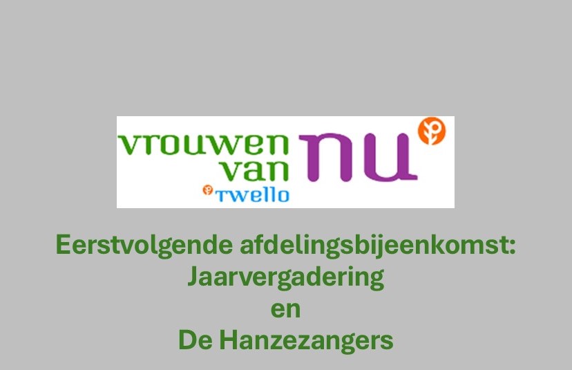 Afdelingsavond januari