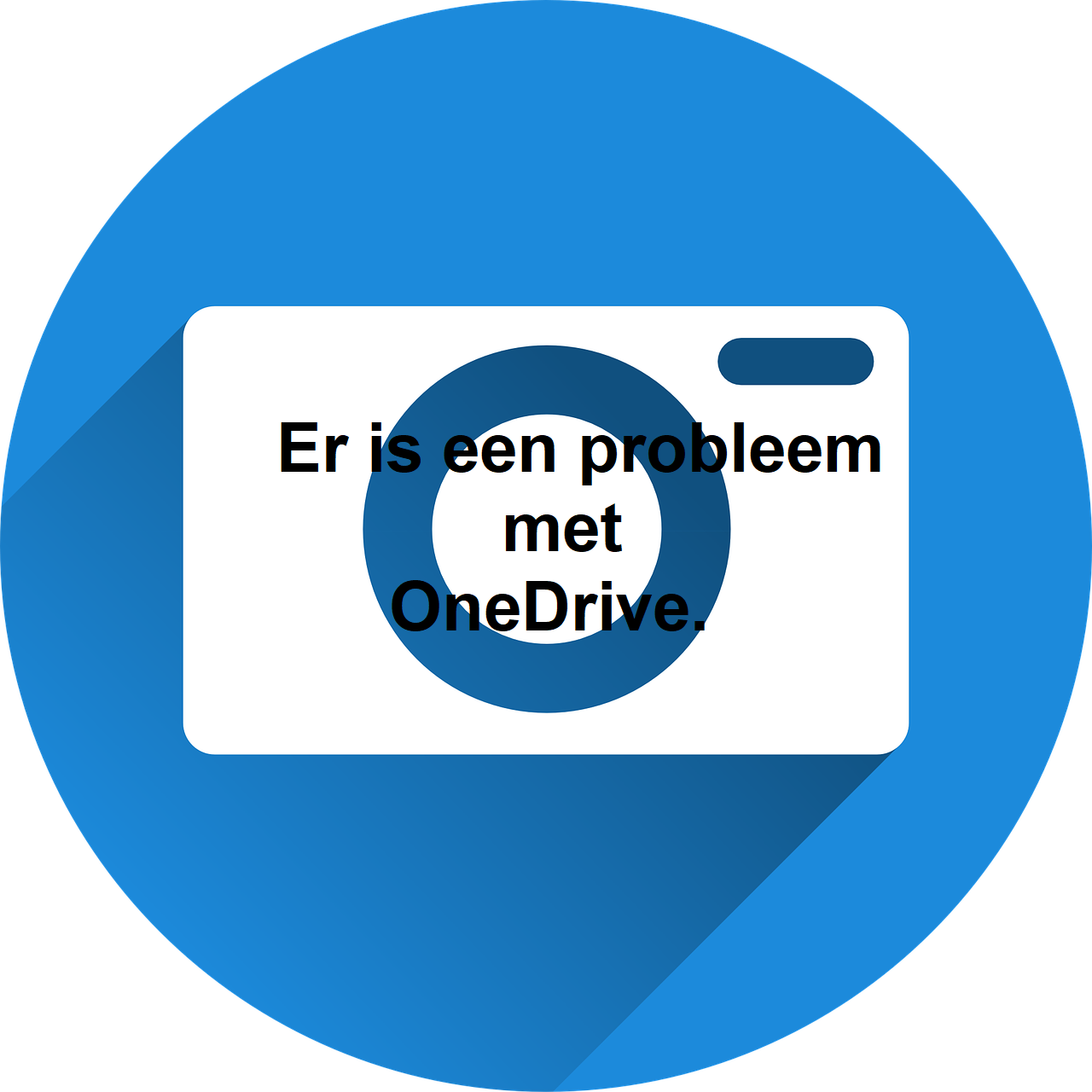 Er is een probleem met OneDrive