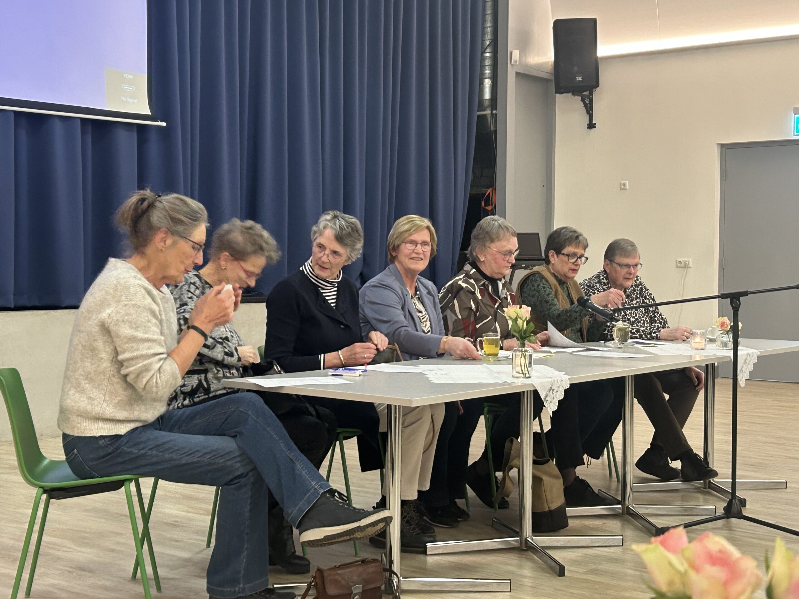 Jaarvergadering 2025, huldiging jubilarissen