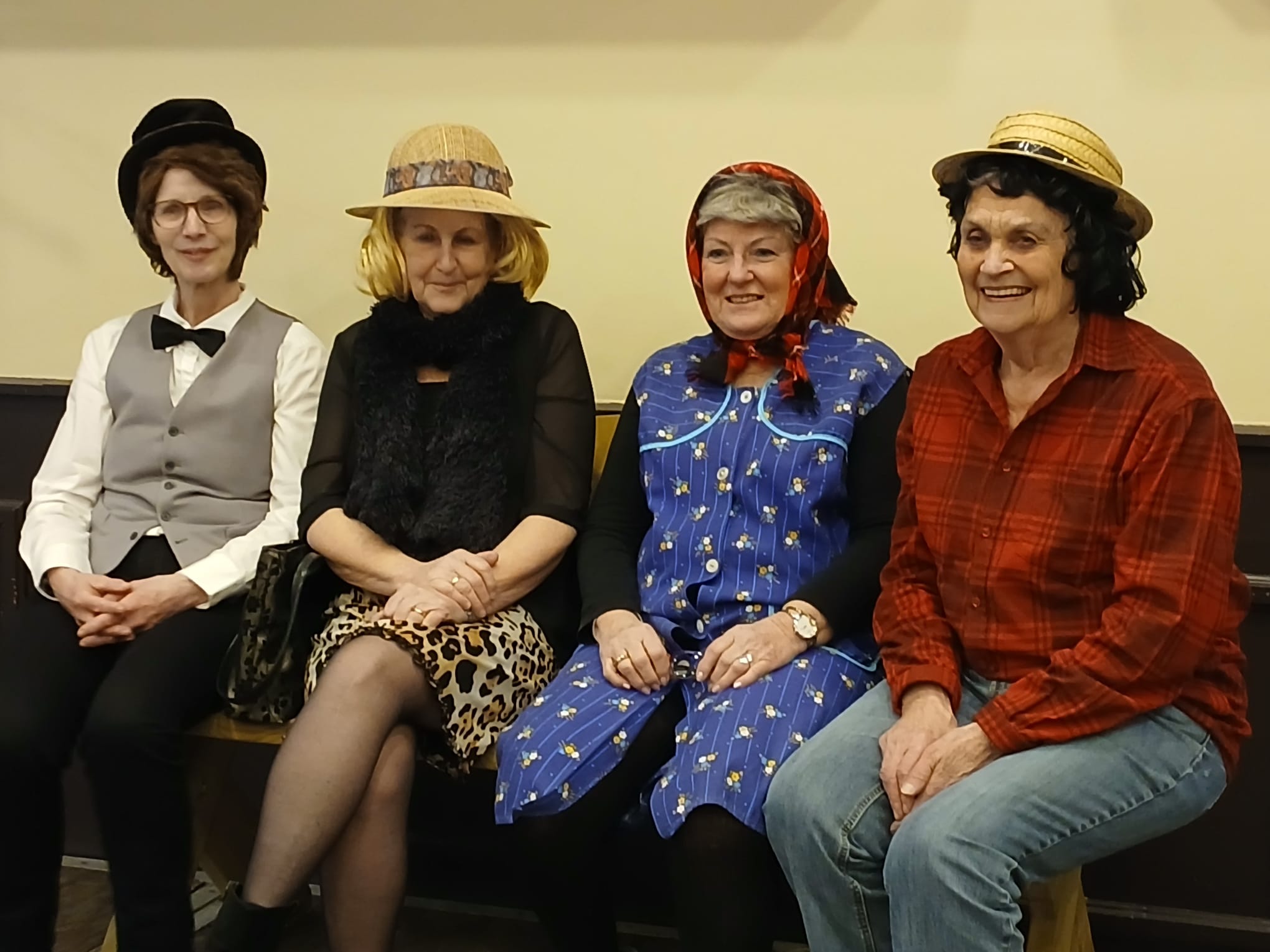Voorbereiding voor een gezellige avond 13 Febr