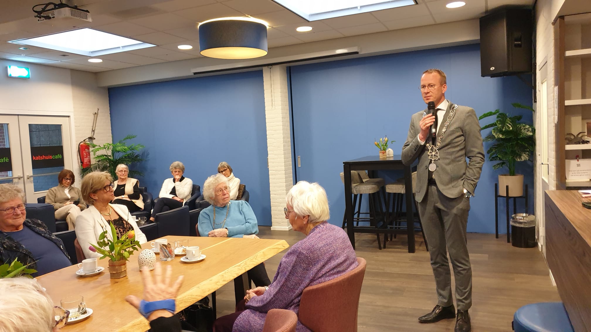 Burgemeester van Goes op bezoek