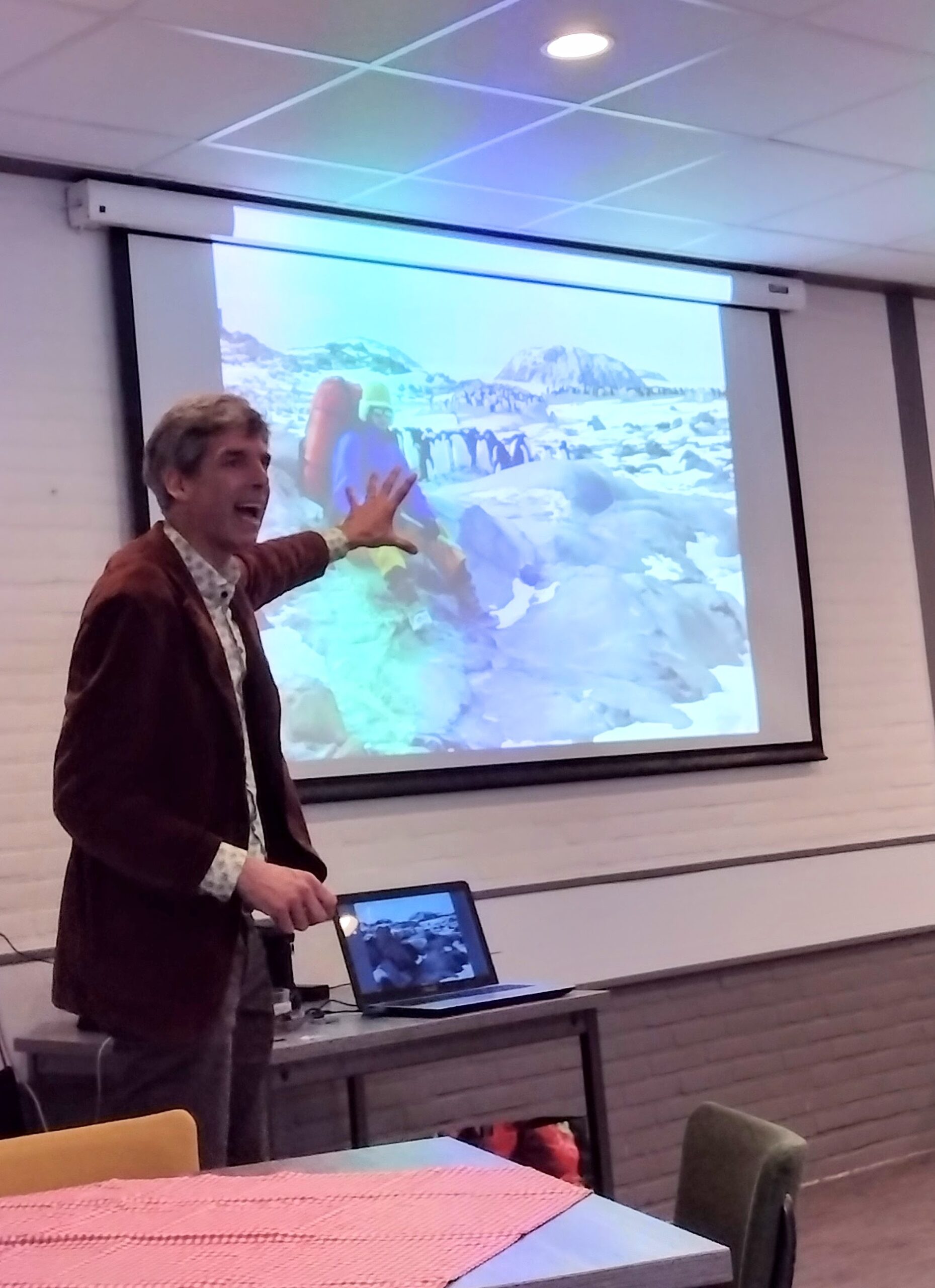 2025 februari – Afdelingsmiddag met afscheid van 2 bestuursleden en een lezing over Antarctica