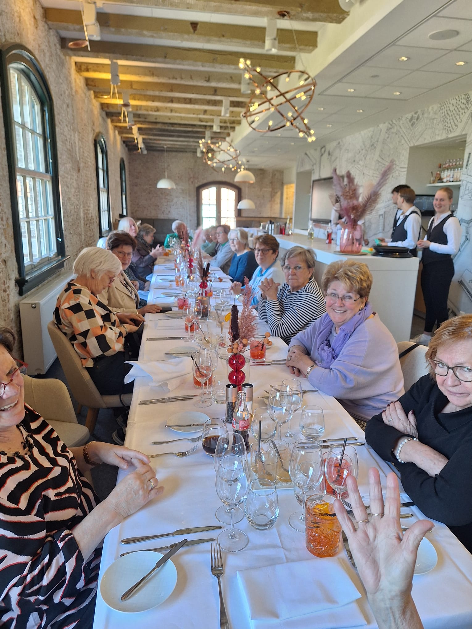 Lunchen bij de Rooi Pannen in Breda 19-3-2025