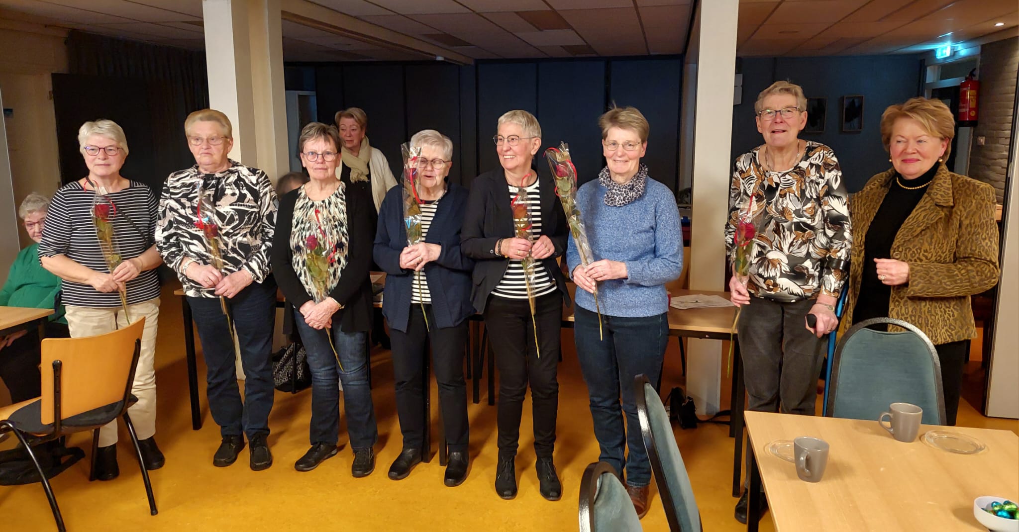 Afdeling Gieterveen eert jubilarissen