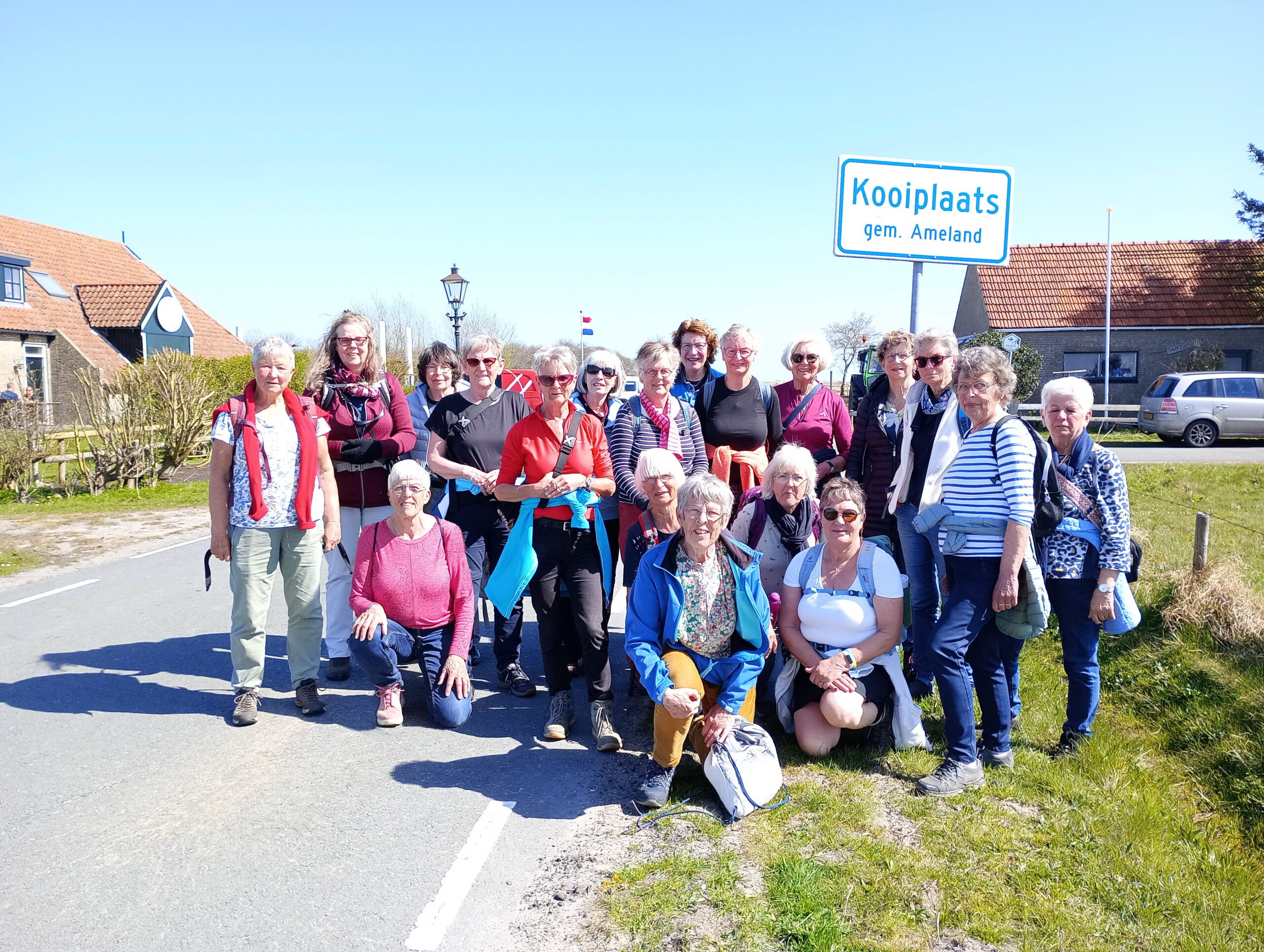 Rûntsje Ameland zaterdag 12 april 2025