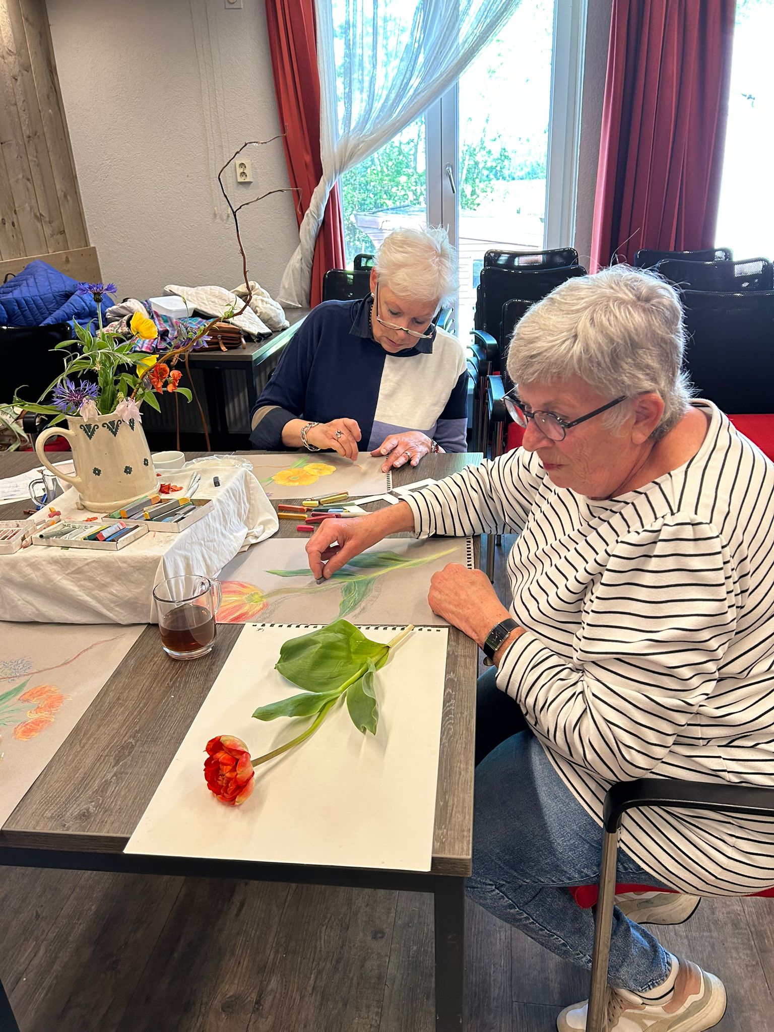 Workshop Pasteltekenen – 8 mei 2025