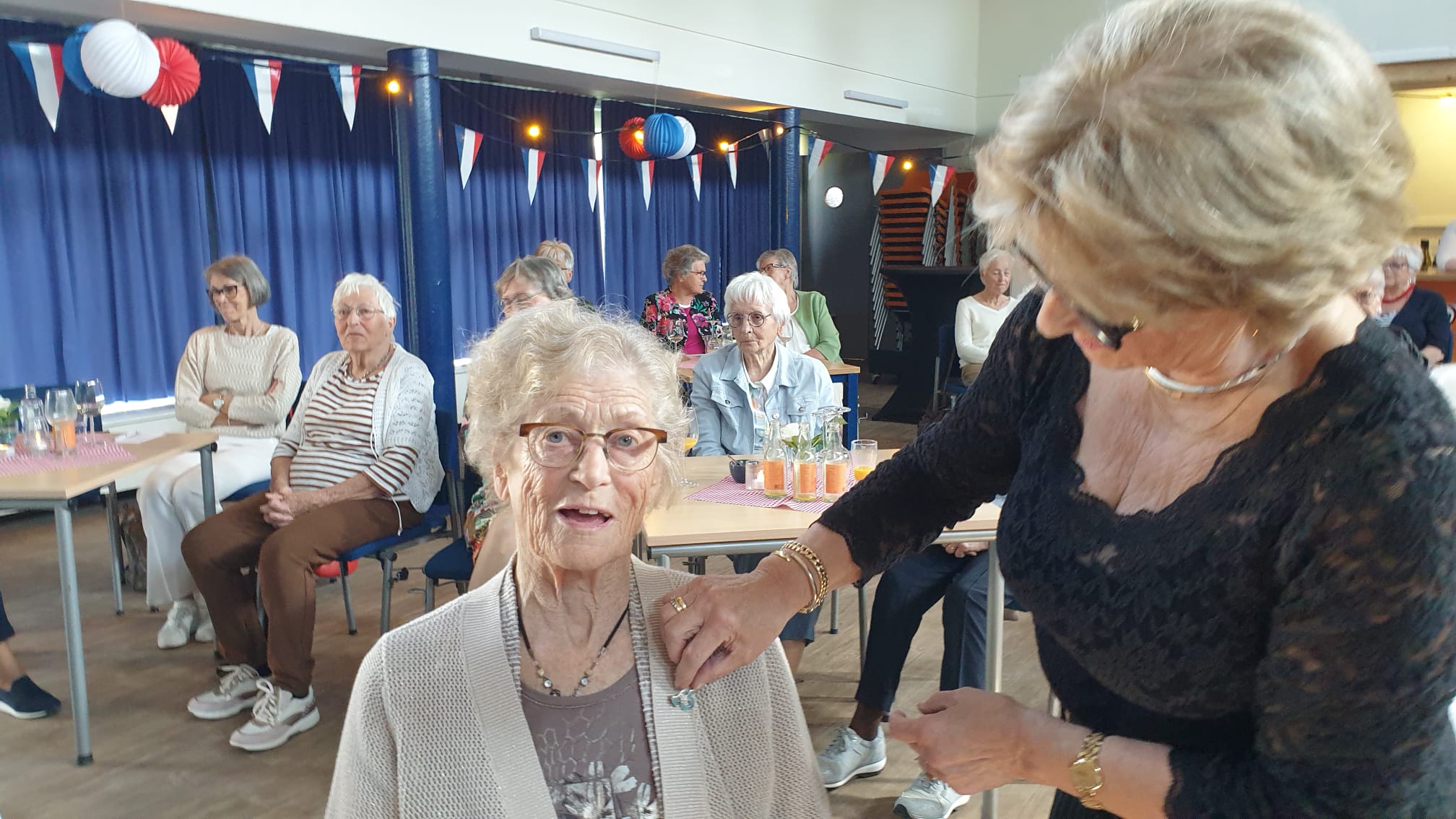 Erelid Corrie Timmerman mede-oprichtster van onze afdeling, 60 jaar geleden