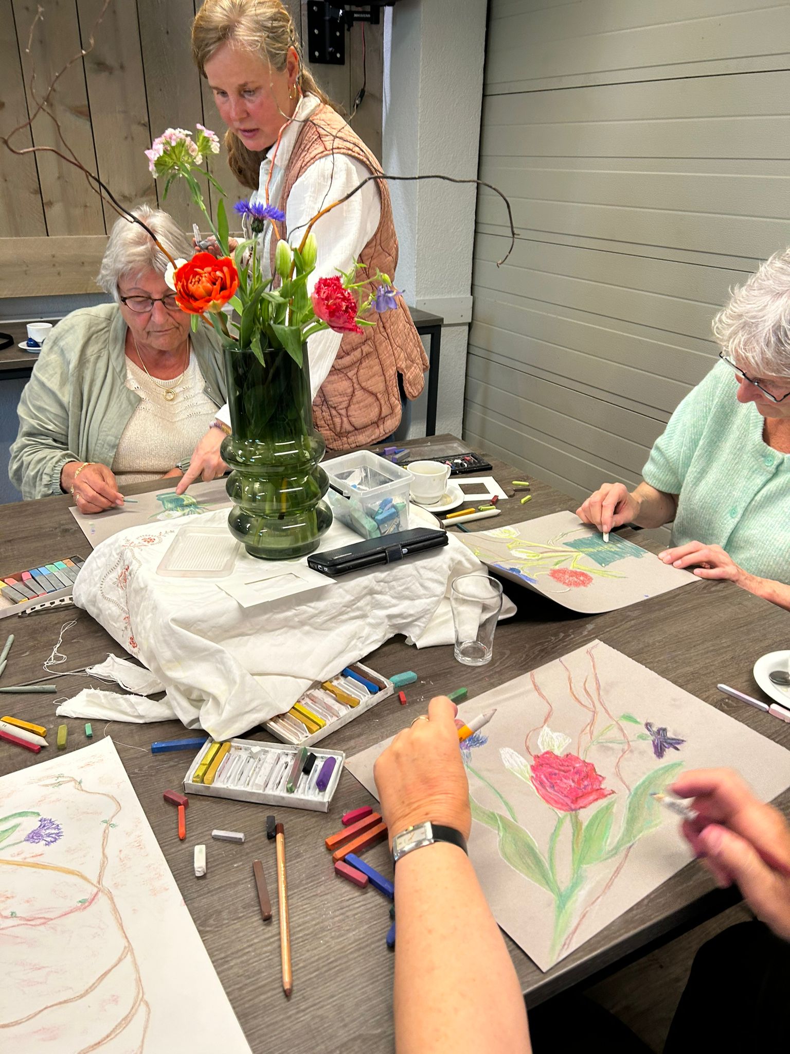 Workshop Pasteltekenen – 8 mei 2025