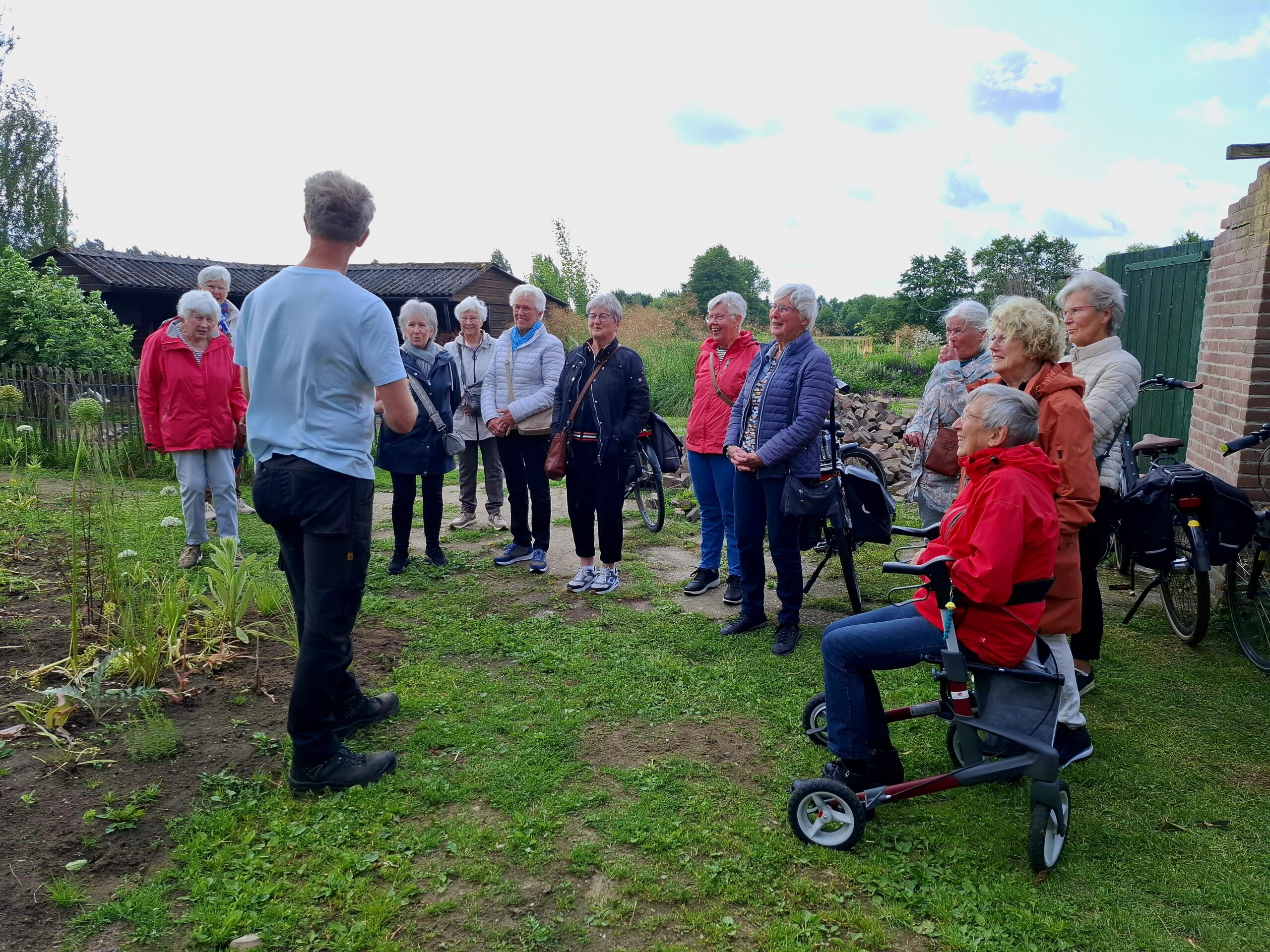 Bezoek aan tuin van Sipke en Maaike in Zelhem.