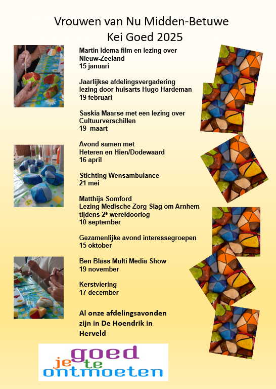 Jaarprogramma 2025