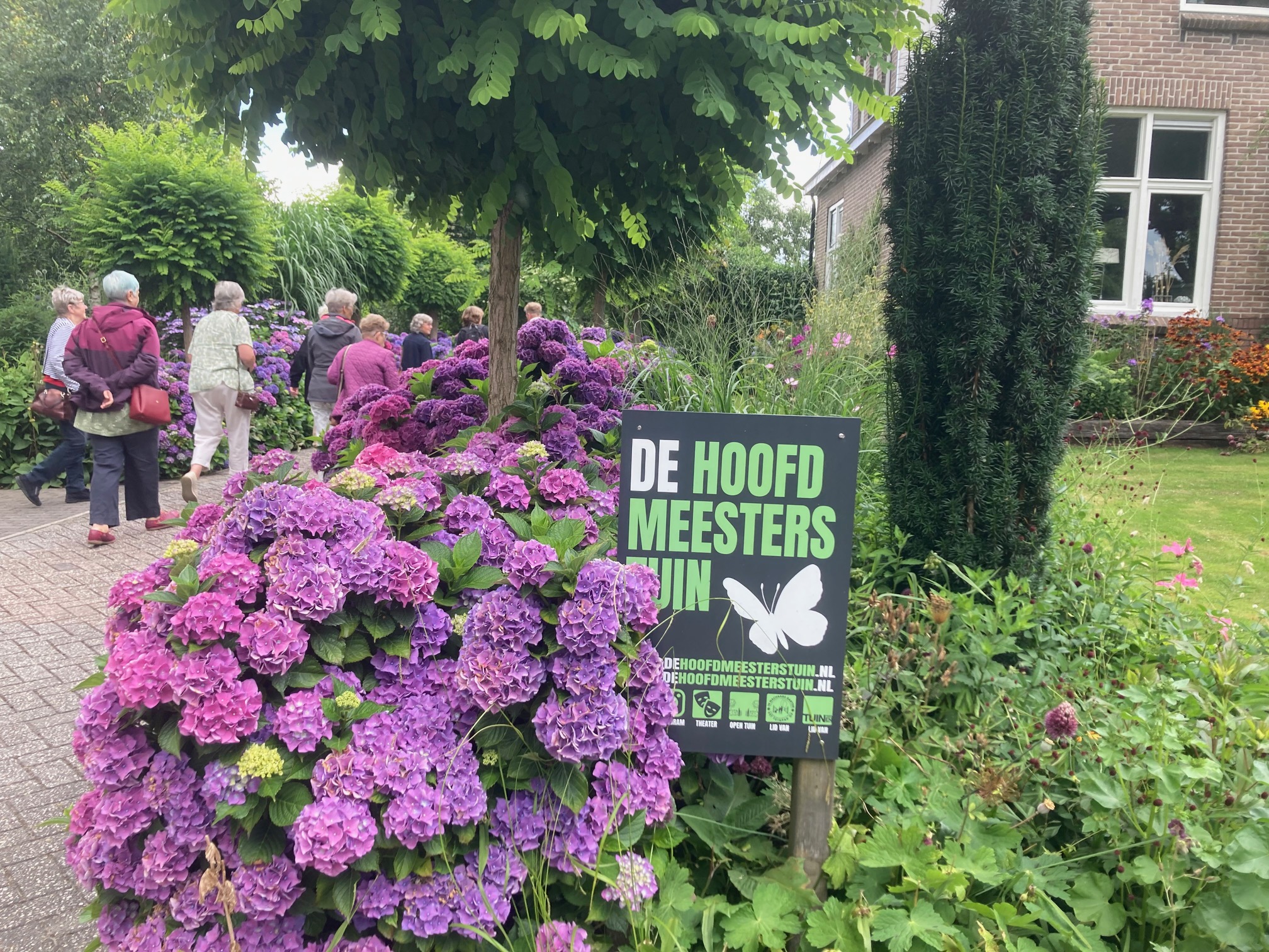 Tuinbezoek De Hoofdmeesterstuin EmmerCompascuum 17-7-2025