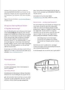 Nieuwsbrief juni 2