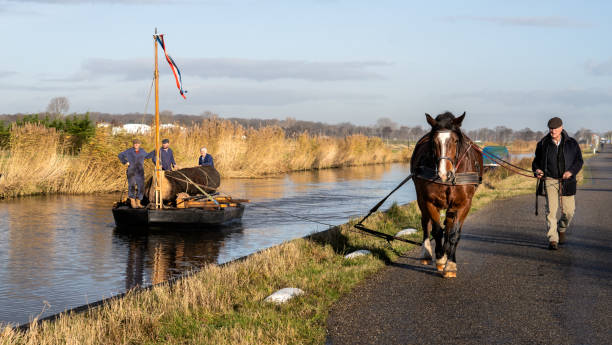 De trekvaart tussen Haarlem en Leiden