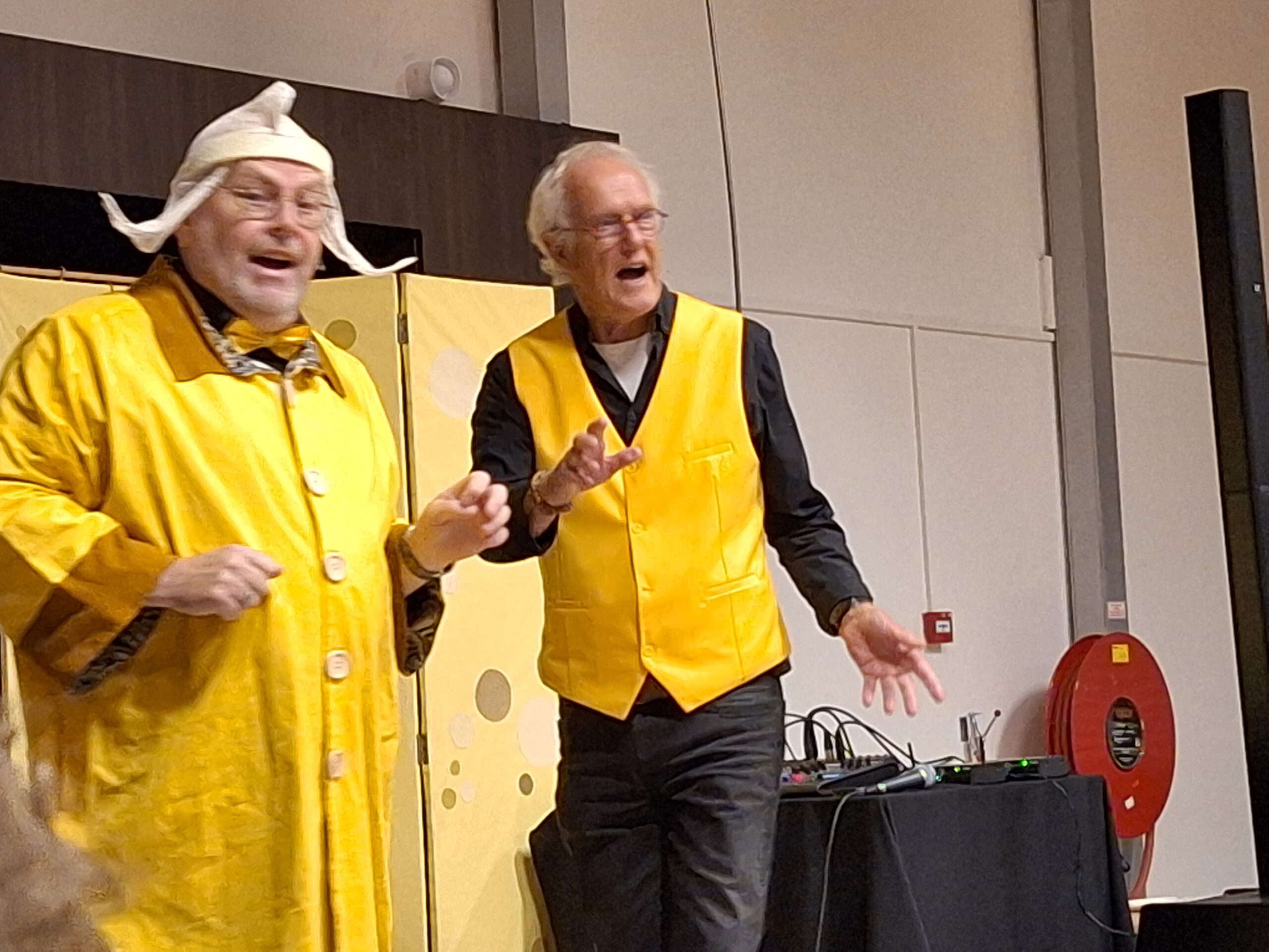 ledenavond 9 september 2025 met cabaret-duo 2-Voudt