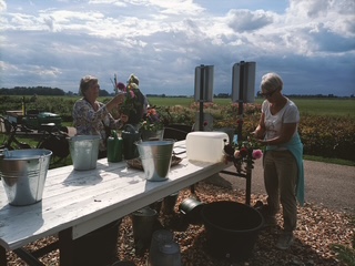 Bezoek aan de Pluktuin in Waardhuizen op 10 september 2025