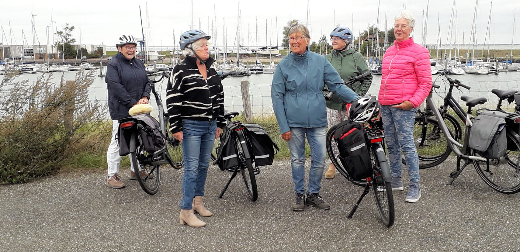 Laatste fietstocht van dit seizoen, oost Noord-Beveland