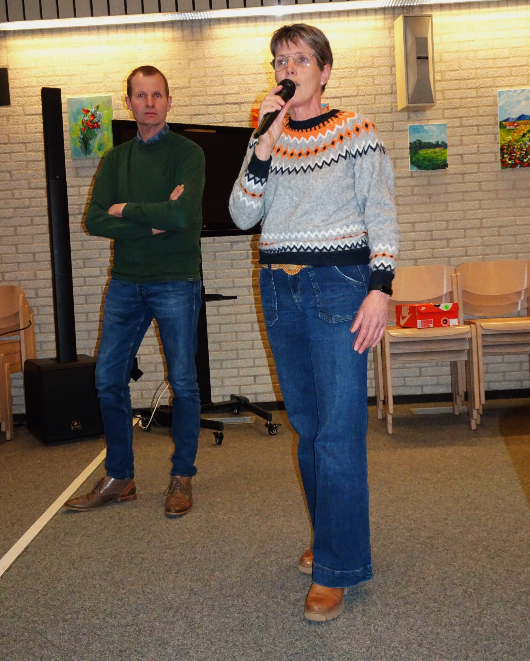 Fam Weitkamp die vertelt over bio melkveehouderij feb 2025