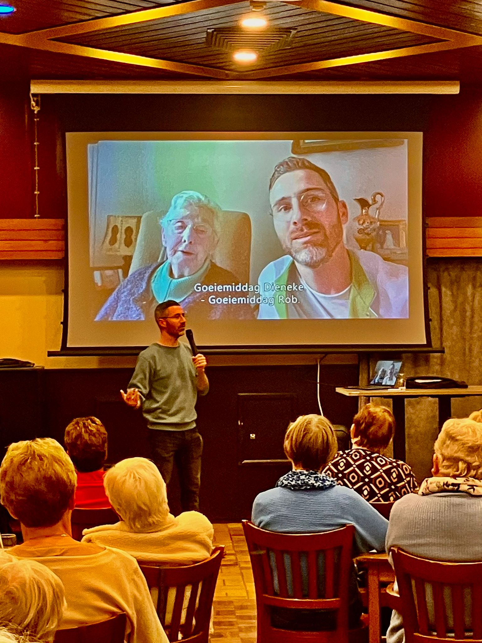 Afdelingsavond met In De Zorg met Rob