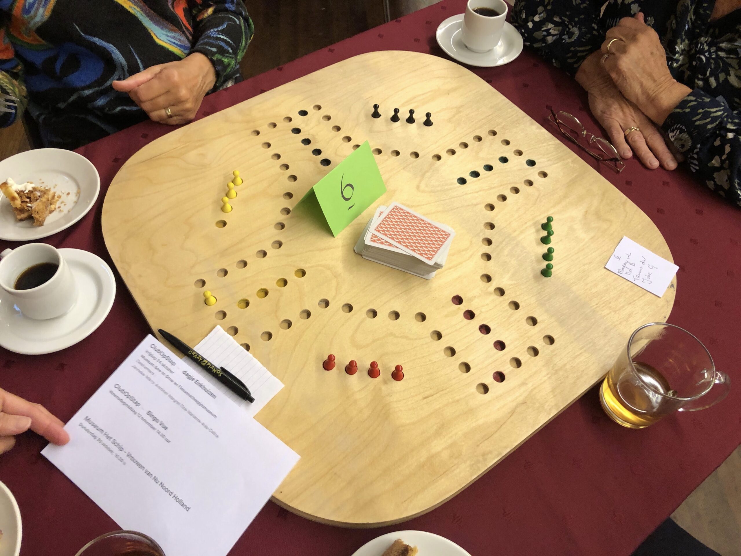 Ledenavond – Keezen + Inzameling Voedselbank