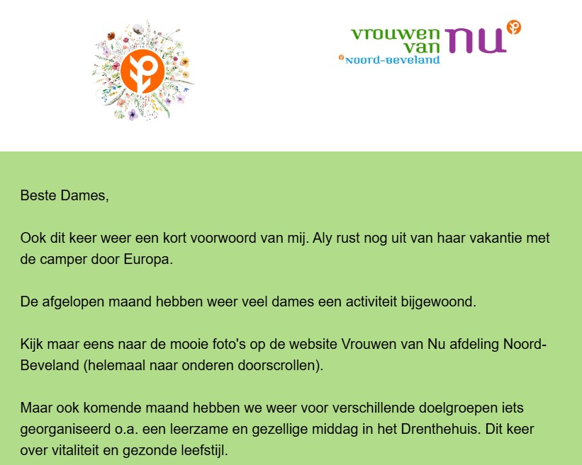 Nieuwsbrief November 2025