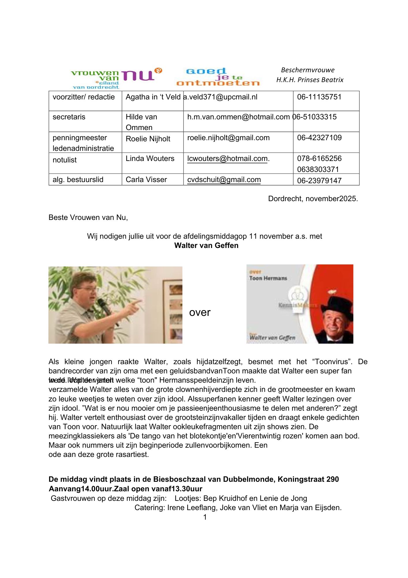 Nieuwsbrief november 2025