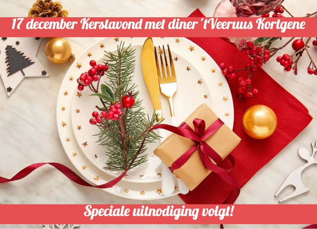 Save the date, en zet in je agenda!