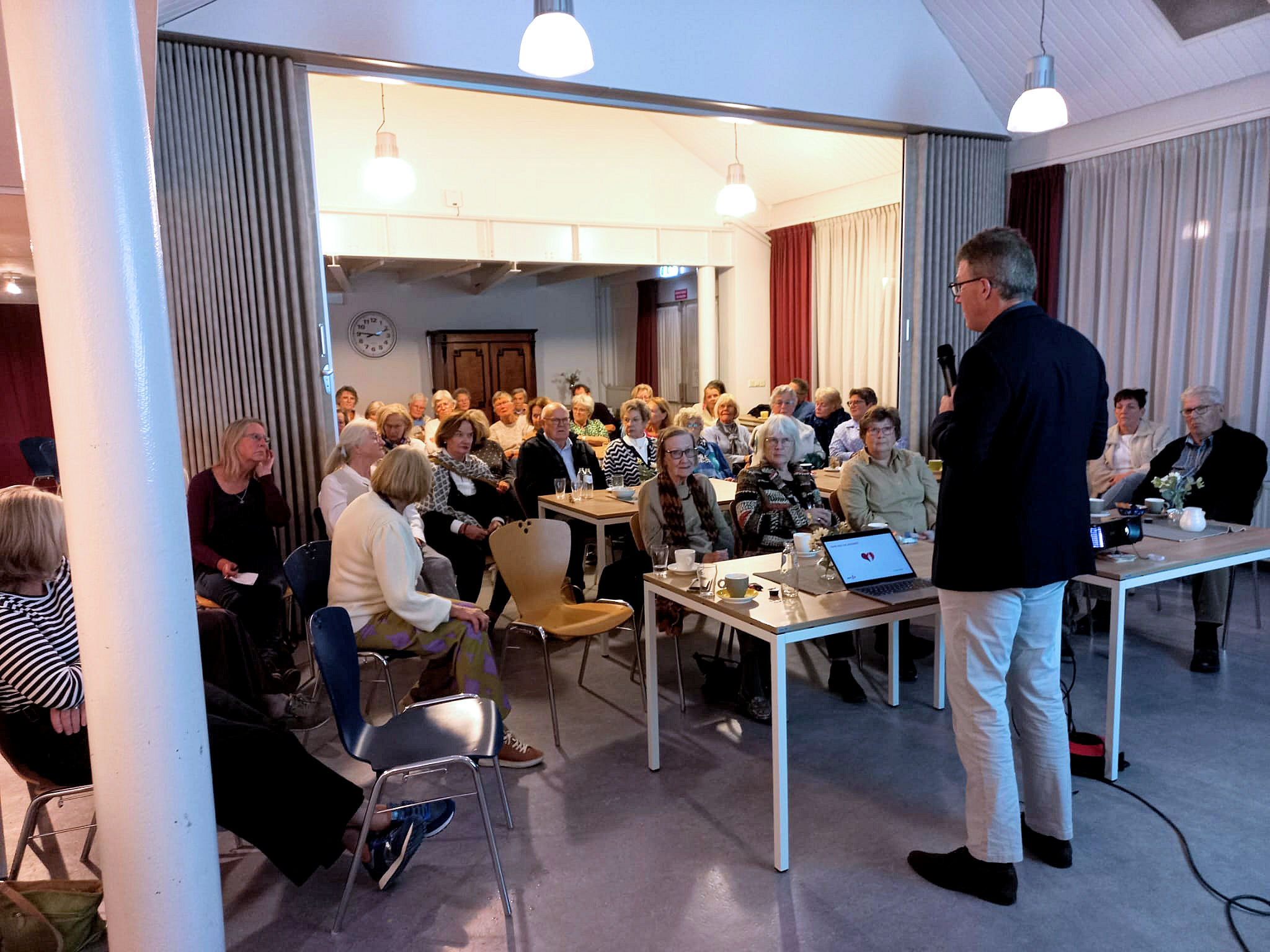 Lezing cardioloog Dr. J. G. J. Milhous ‘Het Vrouwenhart’.