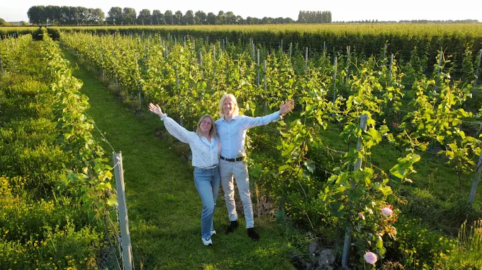 Vullen of Voeden. Wijngaard “Noordpol” en biologische akkerbouw.