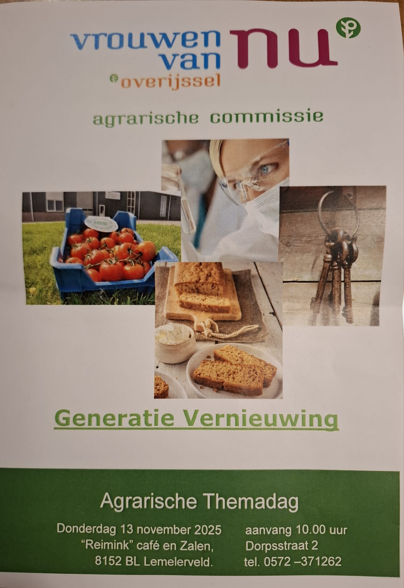 Agrarische Themadag in Lemelerveld 13 nov. 2025