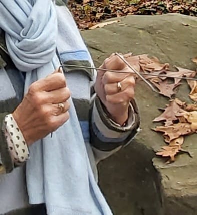 Wichelroede lopen in de Strubben bij Schipborg o.l.v. Kees van Son van Staatsbosbeheer.