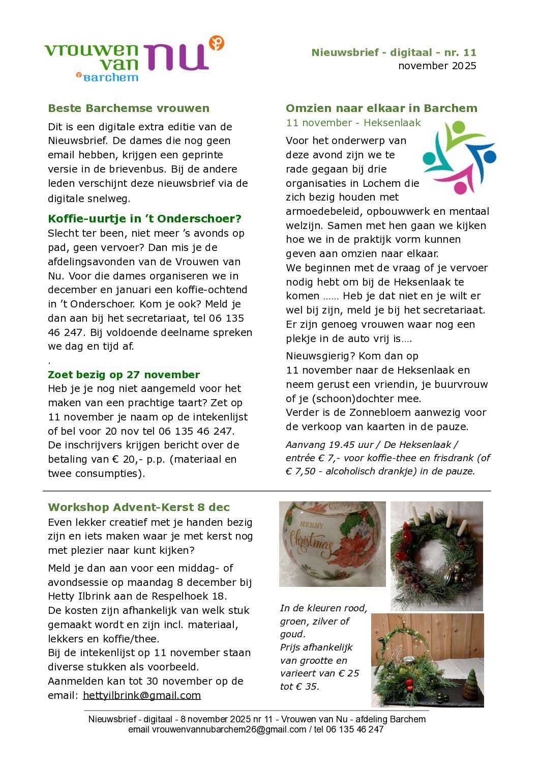 Nieuwsbrief nr. 11 – digitaal – november 2025