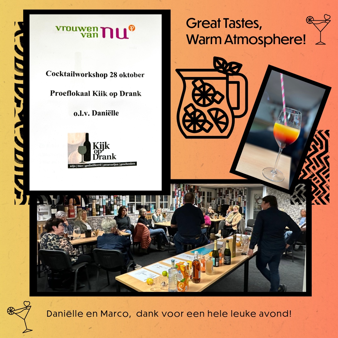 2025 oktober – cocktailworkshop