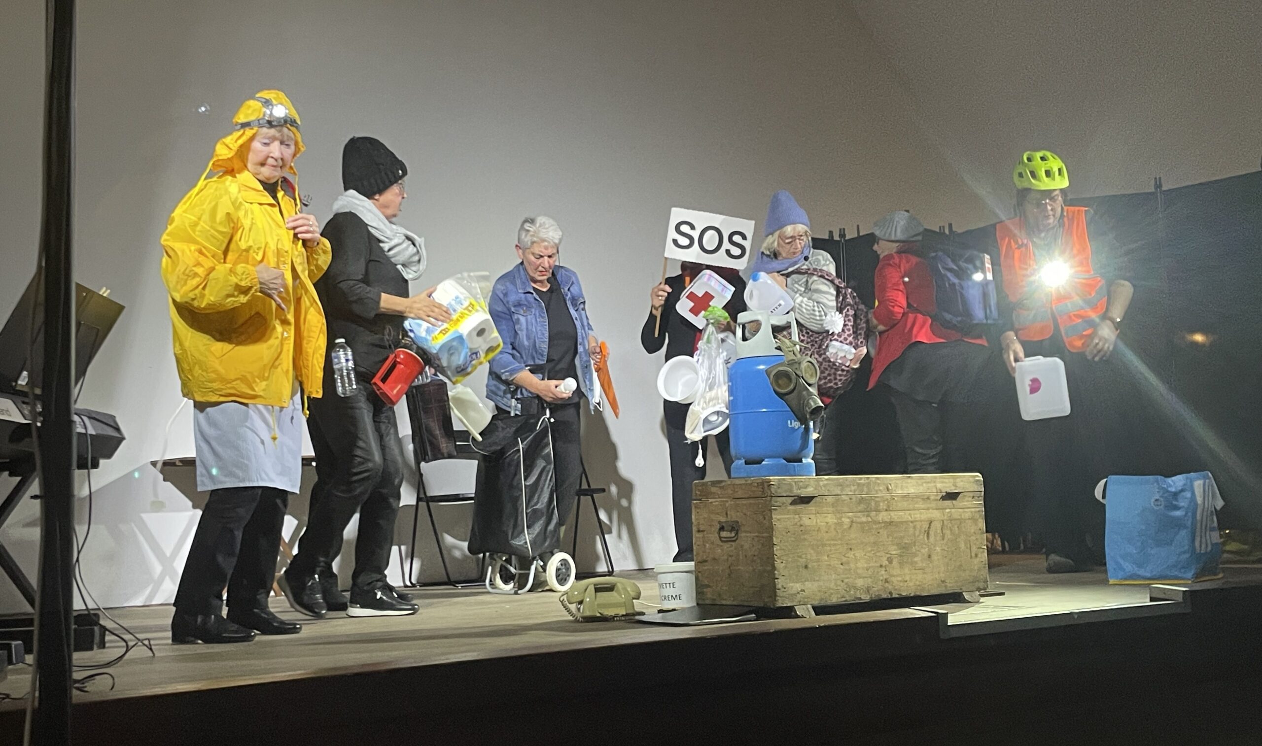 Geweldig optreden van Het Vrouwenspektakel