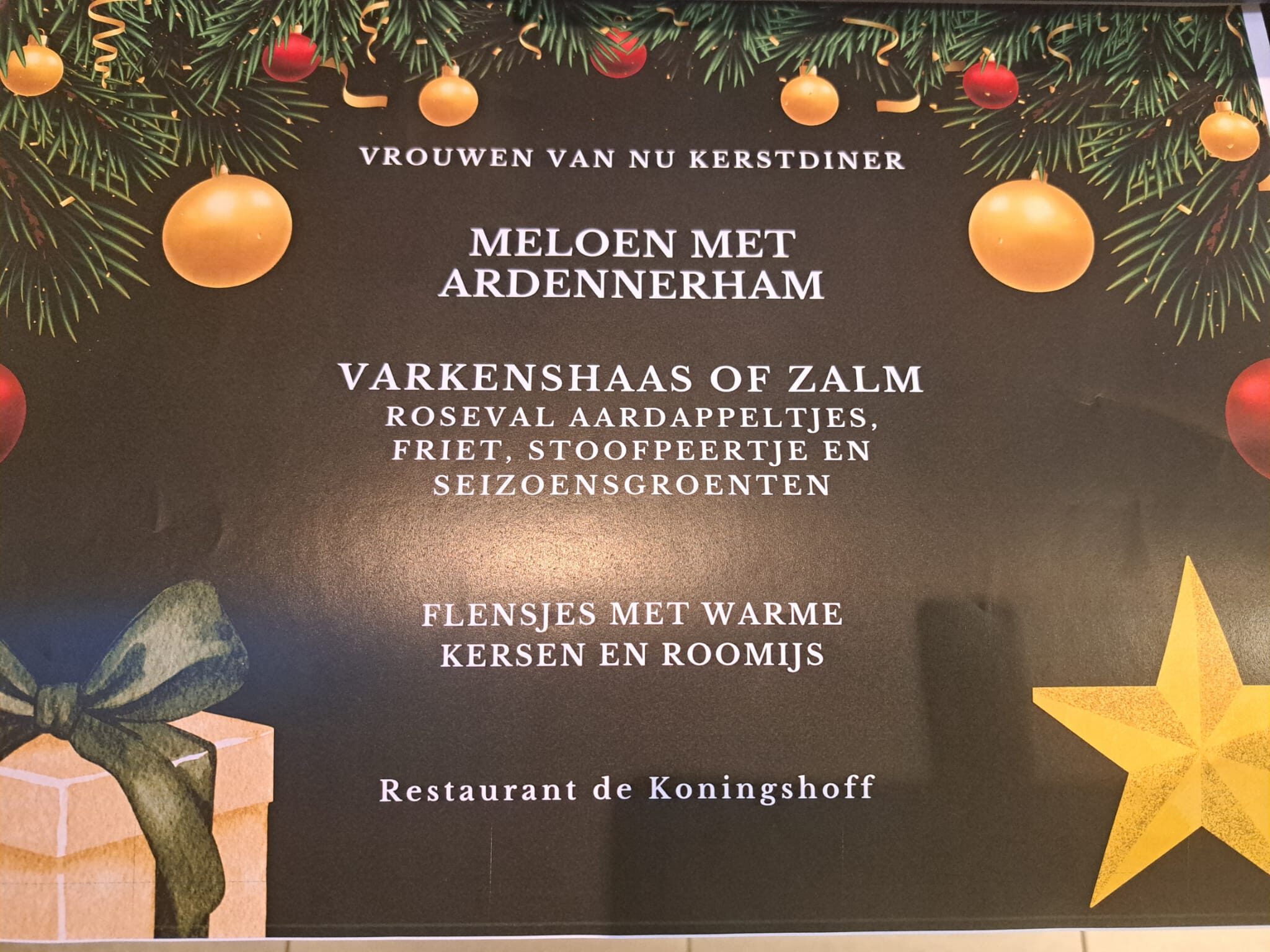 Kerstdiner 2025
