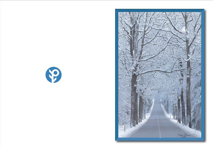 Kerst/Nieuwjaarswens Provinciaal Bureau VvN