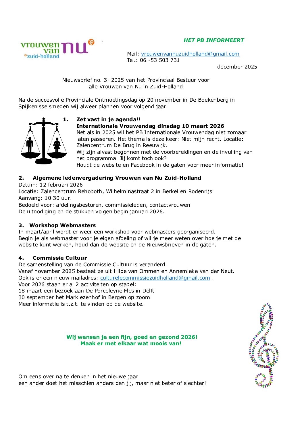 Nieuwsbrief 3 2025