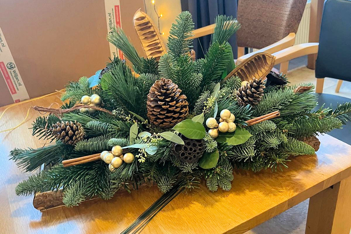 Workshop kerstcreatie.