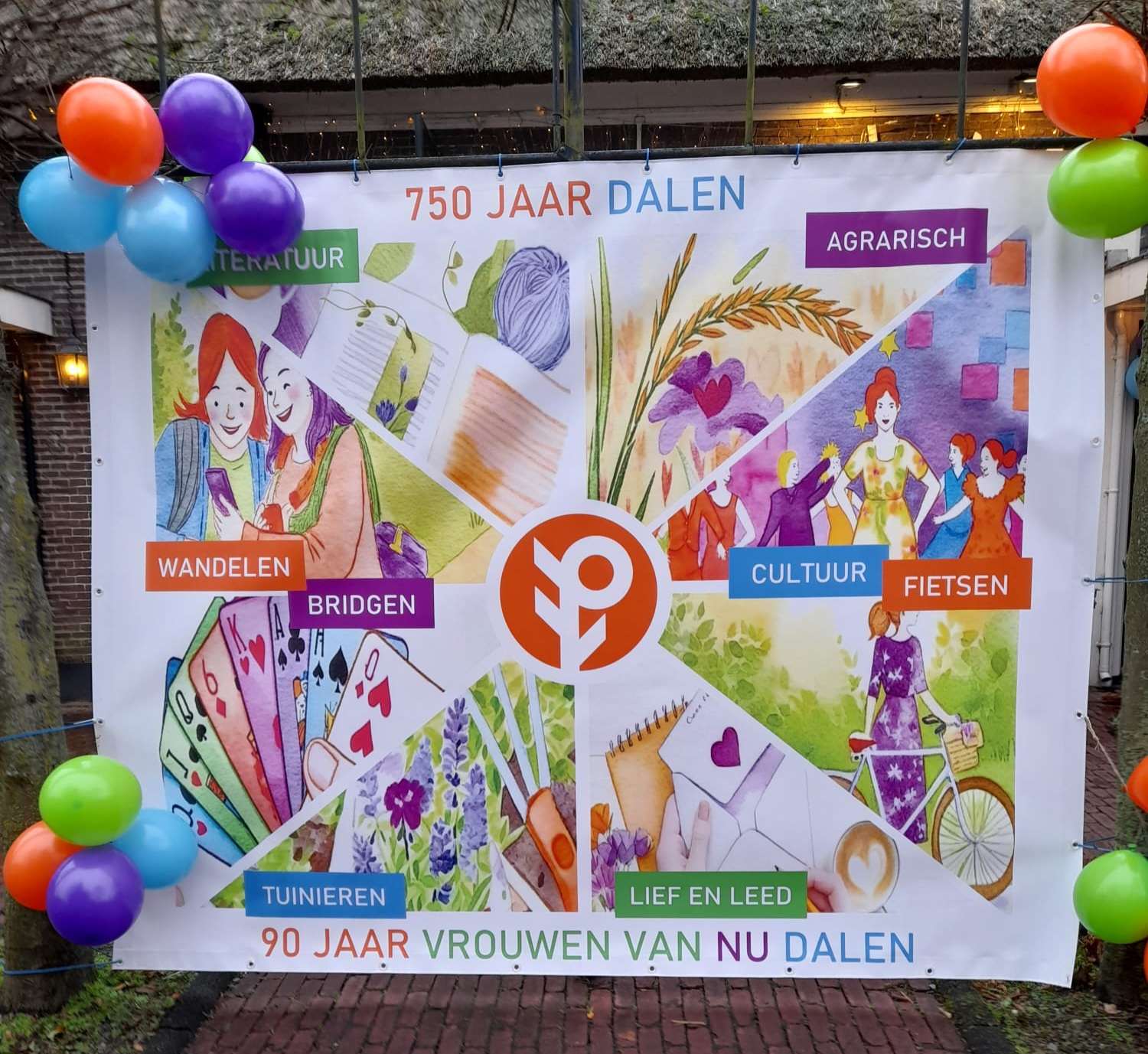 Vrouwen van Nu Dalen 90 jaar