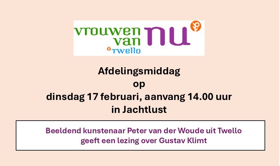 Afdelingsmiddag 17 februari