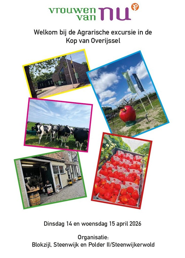 Agrarische dagen in de Kop van Overijssel 14 en 15 april 2026